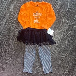 Carter’s Baby Daddys Under My Spell Tutu Skirt Set